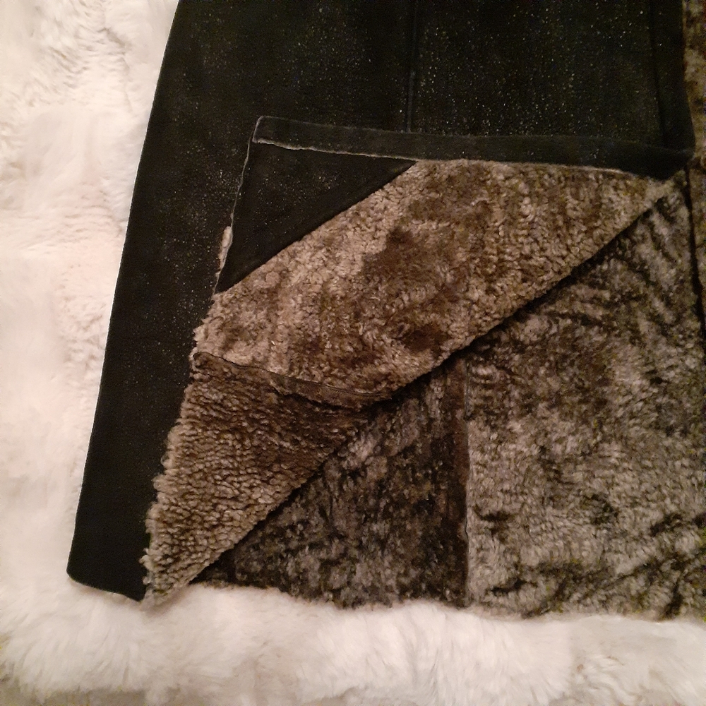 Vintage Shearling Lamb Leather Penny Lane Coat - Picture 7 of 9